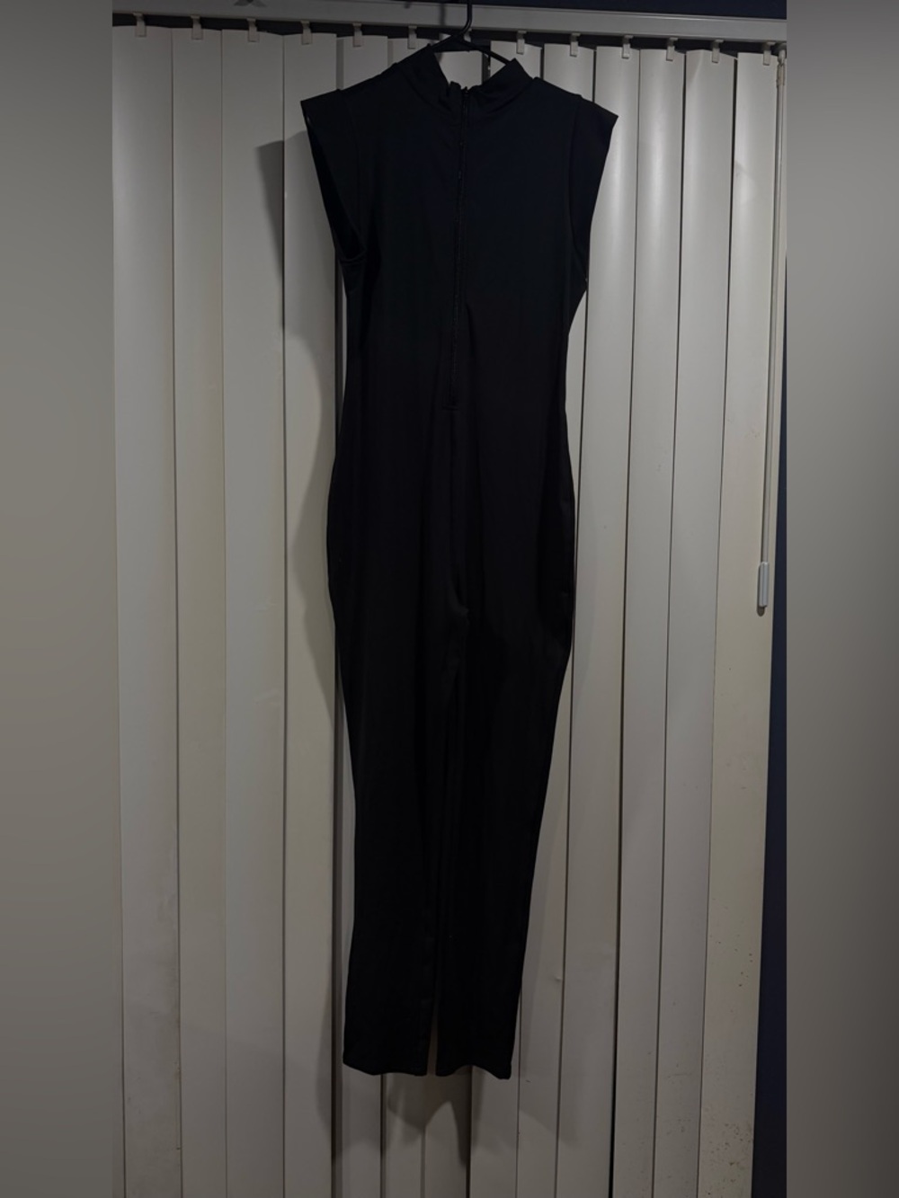 Black Sleeveless Jumpsuit - Classic Minimalist Style